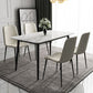 Modern 1/2/5/7 Pieces Dining Set Rectangle Sintered Stone Dining Table Set Clearhalo 'Dining Room Sets' 'Dining Tables & Seating' 'dining_room_set' 'furn' 'furn_dining_room_set' 'Furniture' 'furniture_dining_room_set' 'Kitchen & Dining Furniture' 'kitchen&dining_furn' 'kitchen' 1200x1200_1fa4a9d1-cae4-4416-a9f6-81cc674e9d15