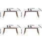Modern Style Stone Dining Table 4-foot Dining Site Table for Dining Room Clearhalo ' dining_table' 'Dining Tables & Seating' 'Dining Tables' 'furn' 'furn_dining_table' 'Furniture' 'furniture_dining_table' 'Kitchen & Dining Furniture' 'kitchen&dining_furn' 'kitchen' 'kitchen_dining_table' 1200x1200_1fa5f831-5079-44b6-a7bc-5bcbd772c7fc