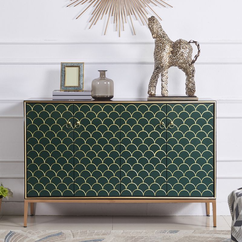 Modern Style Buffet Table Solid Wood Side Board with Cabinets Clearhalo 'buffet_sideboard' 'Buffets & Sideboards' 'furn' 'furn_buffet_sideboard' 'Furniture' 'Kitchen & Dining Furniture' 1200x1200_1fa9d384-b07e-4dd5-8a4a-47410f12602f