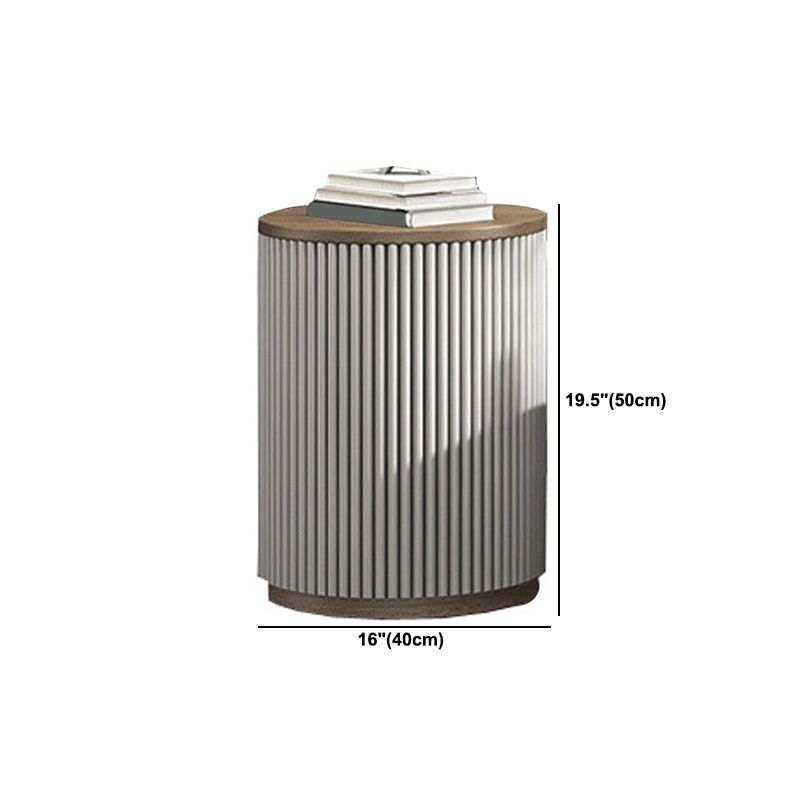 19.7" Tall North European Drum End Table Round Side End Table for Living Room Clearhalo 'Coffee & Accent Tables' 'End & Side Tables' 'end_side_tables' 'furn' 'furn_end_side_tables' 'Furniture' 'Living Room Furniture' 1200x1200_1fa9d706-4680-4fd3-aa72-1c776662ba4b