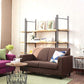 Contemporary Cushions Square Arm Living Room Stationary Seating