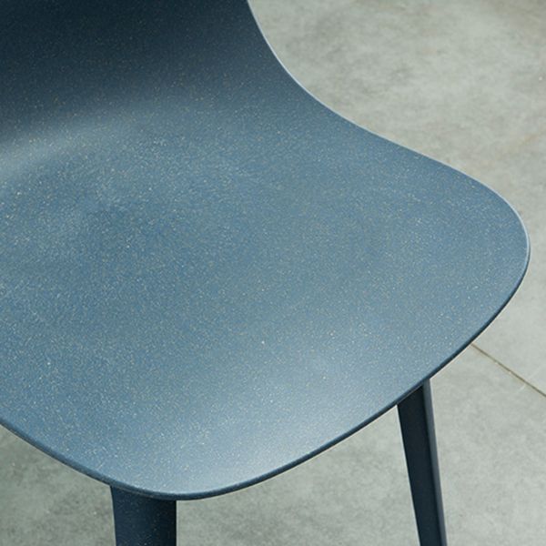 Contemporary Style Kitchen Dining Chairs Dining Armless Side Chair with Plastic Legs Clearhalo ' kitchen&dining_furn' 'Dining Chairs' 'Dining Tables & Seating' 'dining_chair' 'furn' 'furn_dining_chair' 'Furniture' 'furniture_dining_chair' 'Kitchen & Dining Furniture' 'kitchen' 1200x1200_1fb1ddc4-91ce-45c8-890e-d587207e3cbb