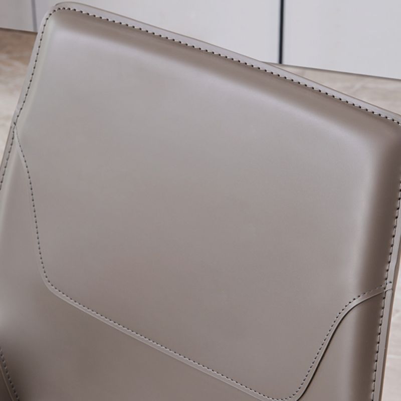 Modern Style Dining Chair Armless Dining Chairs with Metal Legs for Kitchen Clearhalo 'Dining Chairs' 'Dining Tables & Seating' 'dining_chair' 'furn' 'furn_dining_chair' 'Furniture' 'Kitchen & Dining Furniture' 1200x1200_1fb455c9-7832-43ca-8594-11be2433d5d8