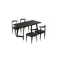 Modern 1/3/7 Pieces Dining Set Rectangle Stone Dining Table for Cafe Clearhalo 'Dining Room Sets' 'Dining Tables & Seating' 'dining_room_set' 'furn' 'furn_dining_room_set' 'Furniture' 'Kitchen & Dining Furniture' 1200x1200_1fb64726-1d5f-46d4-af78-3775bbe42696