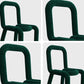 Home Fabric Side Chair Glam Style Open Back Armless Chair Set