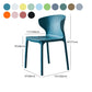 Scandinavian Plastic Side Chair Wingback Dining Kitchen Room Chair Clearhalo 'Dining Chairs' 'Dining Tables & Seating' 'dining_chair' 'furn' 'furn_dining_chair' 'Furniture' 'furniture_dining_chair' 'Kitchen & Dining Furniture' 1200x1200_1fb9af65-1049-4001-b83a-8ee4705b385b