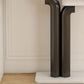 Rectangle Contemporary Console Table Stone Console Sofa Table for Hall