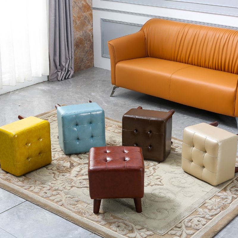 Modern Standard Faux Leather Water Resistant Indoor Standard