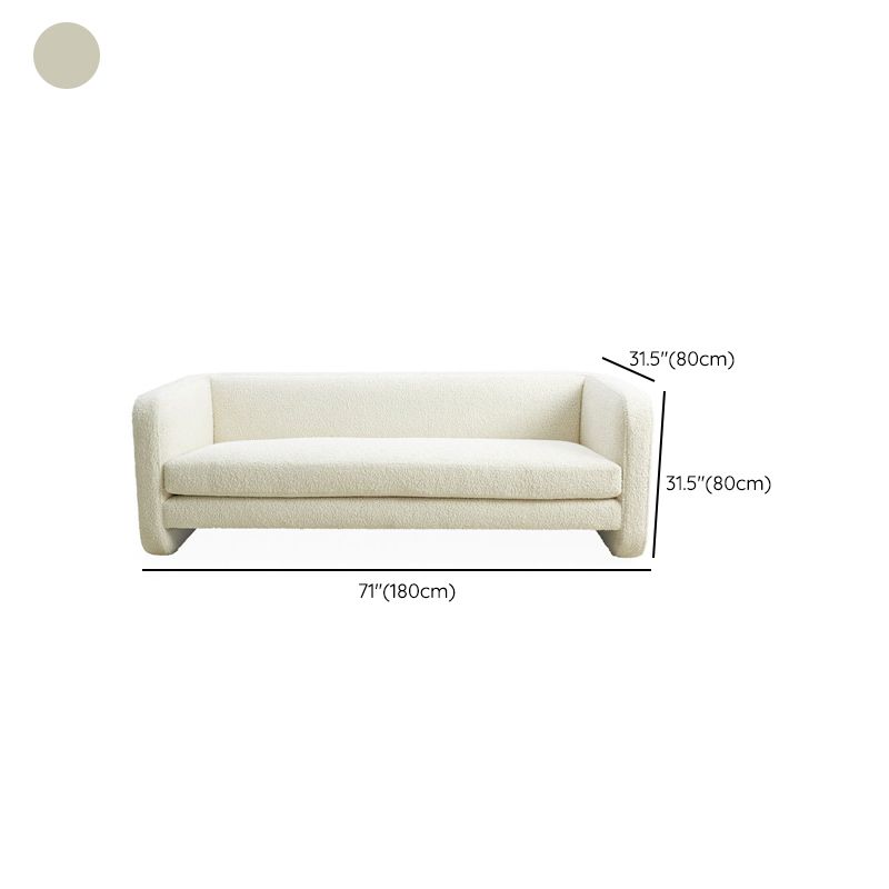 現代のベルベットタキシードアームソファリビングルーム用のルーズバックセッピー