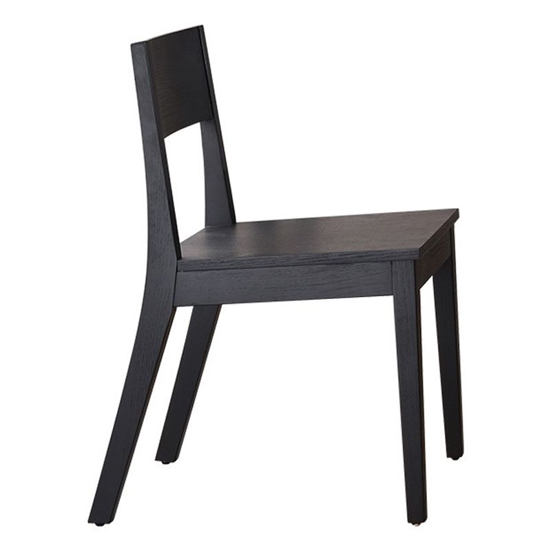 Sedia moderna in legno spostano a braccio con gambe di cenere per sala da pranzo