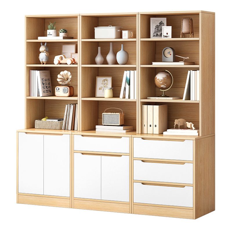 Vertical Shelf Bookcase Engineered Wood Book Shelf for Study Room