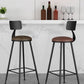 Industrial Style Armless Counter Stool Faux Leather Counter-height Stool Clearhalo 'Bar Furniture' 'Bar Stools' 'bar_stools' 'furn' 'furn_bar_stools' 'Furniture' 'Kitchen & Dining Furniture' 1200x1200_1fc6697f-60e1-410d-99a8-24202e230ee4