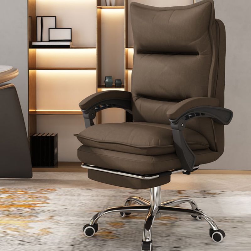 Contemporary Managers Chair High Back Executive Ergonomic Chair Clearhalo 'furn' 'furn_office_chair' 'Furniture' 'Office Chairs' 'Office Furniture' 'office_chair' 1200x1200_1fc78dea-e831-4c99-a6a7-09e35a5bb85d
