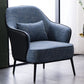 Modern Armchair Solid Color Pillow Back Basic Four Legs Chair Clearhalo 'Accent Chairs' 'accent_chairs' 'Chairs & Seating' 'furn' 'furn_accent_chairs' 'Furniture' 'Living Room Furniture' 1200x1200_1fc7f075-595b-4116-90f2-c3a8721ef517