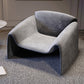 Les bras en velours inclus chaise 35 "L x 28,3" W x 24,4 "H chaise pour le salon