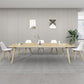 Solid Wood Contemporary Rectangle Table Wood Top Table with 4 Legs Clearhalo ' dining_table' 'Dining Tables & Seating' 'Dining Tables' 'furn' 'furn_dining_table' 'Furniture' 'furniture_dining_table' 'Kitchen & Dining Furniture' 'kitchen&dining_furn' 'kitchen' 'kitchen_dining_table' 1200x1200_1fcf552e-9fe9-414b-b548-84bcbbfdc3dd