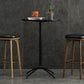 Industrial Round Bar Counter Table Dining Wooden Counter Table for Restaurant Clearhalo 'Bar Furniture' 'Bar Tables' 'bar_tables' 'Furniture' 'furniture_bar_tables' 'Kitchen & Dining Furniture' 1200x1200_1fde15a5-ba09-4c1d-8580-34a8890a9add