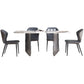 Rectangular Dining Table Modern Stone Top Dining Table with Double Pedestal Clearhalo ' dining_table' 'Dining Tables & Seating' 'Dining Tables' 'furn' 'furn_dining_table' 'Furniture' 'furniture_dining_table' 'Kitchen & Dining Furniture' 'kitchen&dining_furn' 'kitchen' 'kitchen_dining_table' 1200x1200_1fde30b6-9544-4ea3-8a67-8b1b2ee7cf5b
