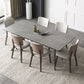 Nordic 1/4/5/7 Pieces Furniture Rectangle Stone Dining Table Set for Kitchen Clearhalo 'Dining Room Sets' 'Dining Tables & Seating' 'dining_room_set' 'furn' 'furn_dining_room_set' 'Furniture' 'Kitchen & Dining Furniture' 1200x1200_1fdffa54-557c-4fa3-ac4c-871f9b2b32f7