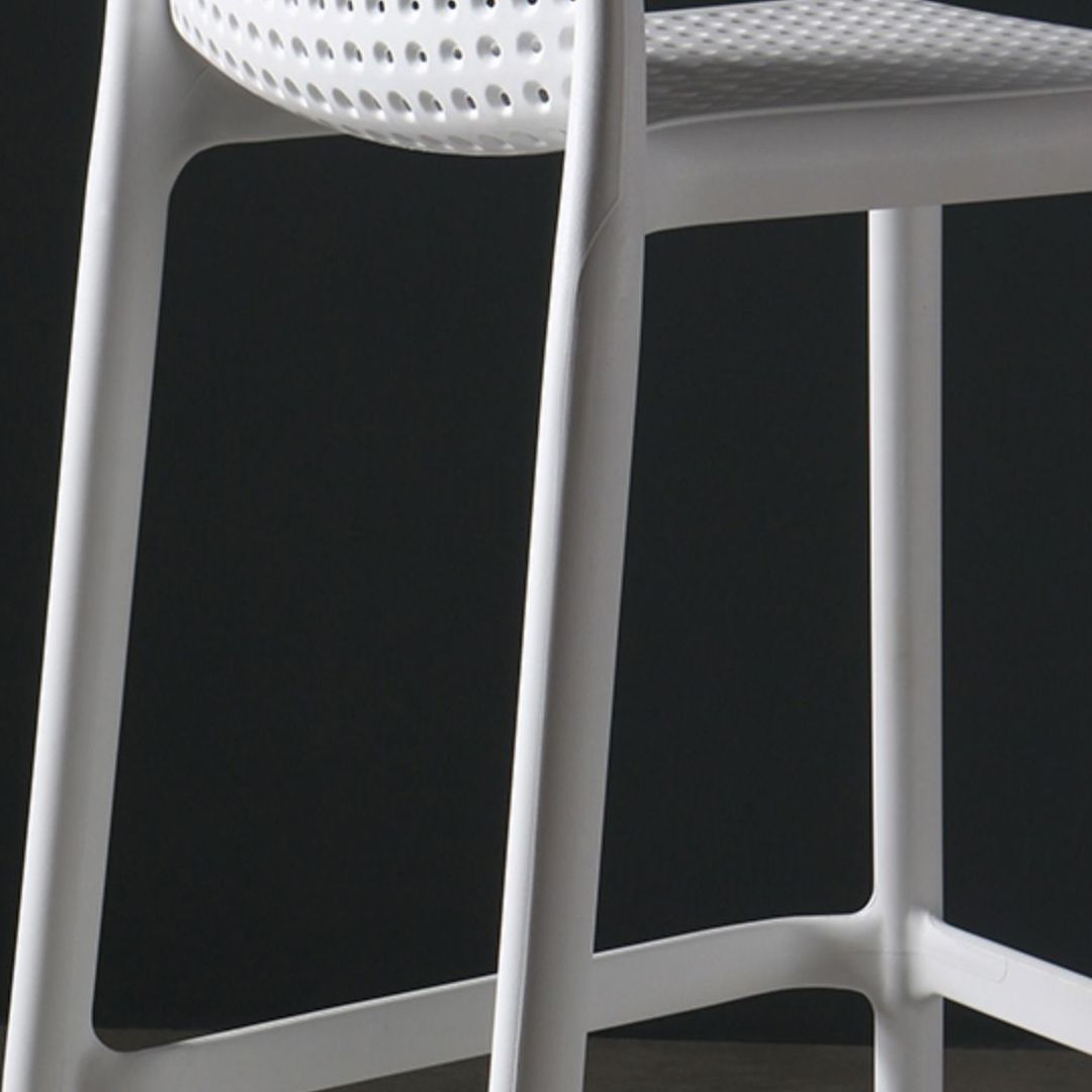 Contemporary Bristol Stackable Stool Matte Finish Plastic Barstool Clearhalo 'Bar Furniture' 'Bar Stools' 'bar_stools' 'furn' 'furn_bar_stools' 'Furniture' 'furniture_bar_stools' 'Kitchen & Dining Furniture' 1200x1200_1fe0bb53-bbe1-4966-9673-b3072c9d434a