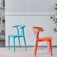 Modern Style Plastic Dining Chair Stackable Armless Dining Side Chair for Kitchen Clearhalo ' kitchen&dining_furn' 'Dining Chairs' 'Dining Tables & Seating' 'dining_chair' 'furn' 'furn_dining_chair' 'Furniture' 'furniture_dining_chair' 'Kitchen & Dining Furniture' 'kitchen' 1200x1200_1fe0fe33-b82d-4de4-b0ec-b7b6ac00f45c