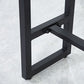 Industrial Style Pub Dining Set 1/2/5/9 Pcs Rectangular Solid Wood Pub Set for Home
