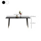 Metal and Stone Table Glam Style Minimalist Home Rectangular Dining Table Clearhalo 'Dining Tables & Seating' 'Dining Tables' 'dining_table' 'furn' 'furn_dining_table' 'Furniture' 'Kitchen & Dining Furniture' 1200x1200_1fe4b4e1-8606-4405-9c6a-1d6f12cd47d6