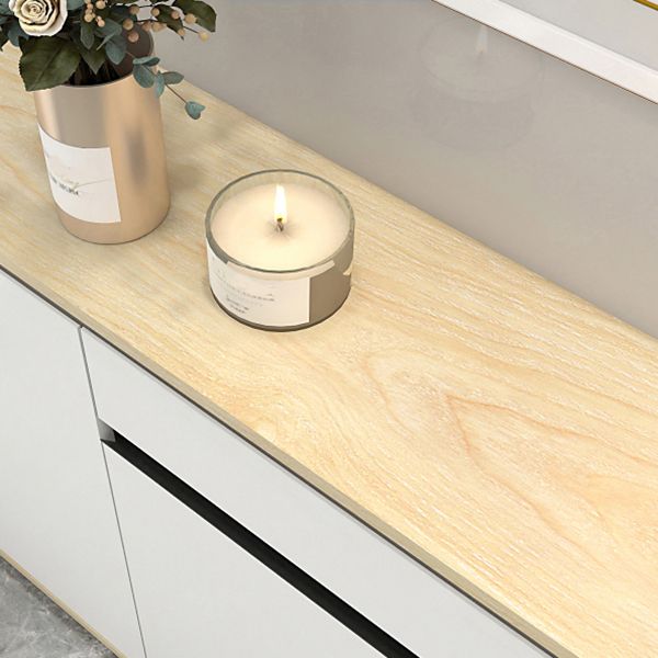 Artificial Wood Living Room Sideboard Cabinet Modern Credenza with Storages and Drawer Clearhalo 'buffet_sideboard' 'Buffets & Sideboards' 'furn' 'furn_buffet_sideboard' 'Furniture' 'furniture_buffet_sideboard' 'Kitchen & Dining Furniture' 1200x1200_1febe97d-c36c-4d16-9f19-fd04893def3b