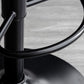 Scandinavian Matte Finish Adjustable Height Swivel Bar Stool Leather Home Stool Clearhalo 'Bar Furniture' 'Bar Stools' 'bar_stools' 'furn' 'furn_bar_stools' 'Furniture' 'furniture_bar_stools' 'Kitchen & Dining Furniture' 1200x1200_1fed649c-1d23-45ae-8a75-f012a4a53989