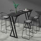 Industrial Rectangle Top Counter Table 42-inch Height Table for Coffee Shop Clearhalo 'Bar Furniture' 'Bar Tables' 'bar_tables' 'furn' 'furn_bar_tables' 'Furniture' 'Kitchen & Dining Furniture' 1200x1200_1fee9ad9-4d90-4e18-ba09-a83e3ba3a55a