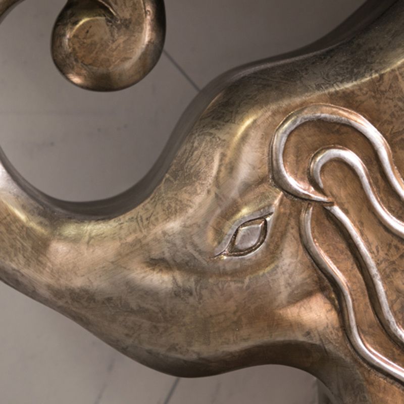 Tavolo di accento console contemporanea a forma di rettangolo tavolo di divano console in pietra per hall