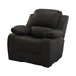 Solid Color Faux Leather Standard Recliner Manual- Lever Recliner Chair Clearhalo 'Chairs & Seating' 'furn' 'furn_recliners' 'Furniture' 'Living Room Furniture' 'Recliners' 1200x1200_1ff11cc7-8bda-4e85-a932-e29824e21540
