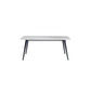 Metal Industrial Rectangle Dining Table Sintered Stone Table for Kitchen Clearhalo ' dining_table' 'Dining Tables & Seating' 'Dining Tables' 'furn' 'furn_dining_table' 'Furniture' 'furniture_dining_table' 'Kitchen & Dining Furniture' 'kitchen&dining_furn' 'kitchen' 'kitchen_dining_table' 1200x1200_1ff6e795-a148-49c5-a7b3-b06771ffbb10