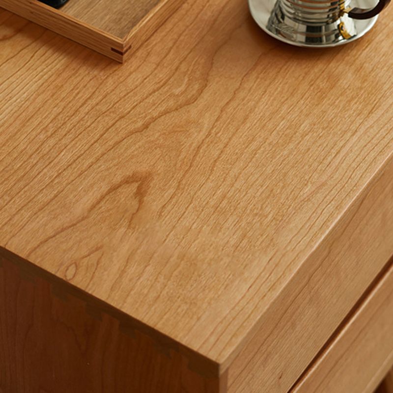 Moderne stijl massief houten dressoirkast met kasten en laden