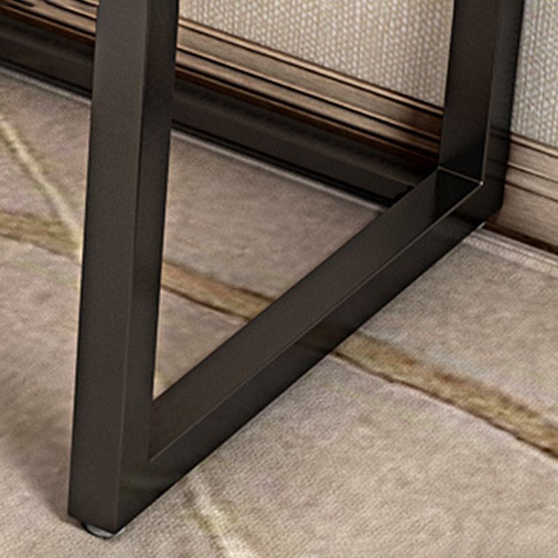 Contemporary Wooden Gaming Desk in Brown30"H Desk with Iron Legs Clearhalo 'furn' 'furn_office_desk' 'Furniture' 'Office Desks' 'Office Furniture' 'office_desk' 1200x1200_20010856-be32-4c72-8b17-fcaa05418382