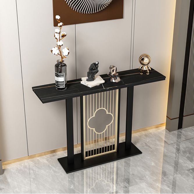 Tabla de acento de consola contemporánea Tabla de sofá de consola rectangular