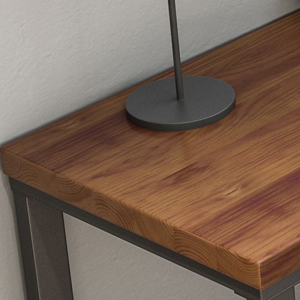 Industrial Style Office Desk Brown Home L-Shape Wooden Writing Desk Clearhalo 'furn' 'furn_office_desk' 'Furniture' 'furniture_office_desk' 'Office Desks' 'Office Furniture' 'office_desk' 1200x1200_200a82a6-5def-4b04-aebd-84900d19d09f