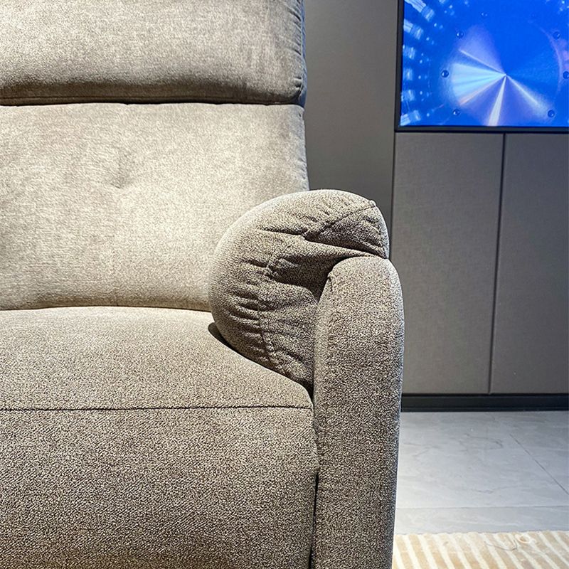 Sedia da reclinabile a schiera di potenza contemporanea.