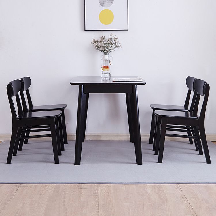 Scandinavian Rubberwood Open Back Side Chair Natural Upholstered Dining Chair (Set of 2) Clearhalo ' kitchen&dining_furn' 'Dining Chairs' 'Dining Tables & Seating' 'dining_chair' 'furn' 'furn_dining_chair' 'Furniture' 'furniture_dining_chair' 'Kitchen & Dining Furniture' 'kitchen' 1200x1200_2010bd19-e34a-4eca-a8eb-9cfeeb426033