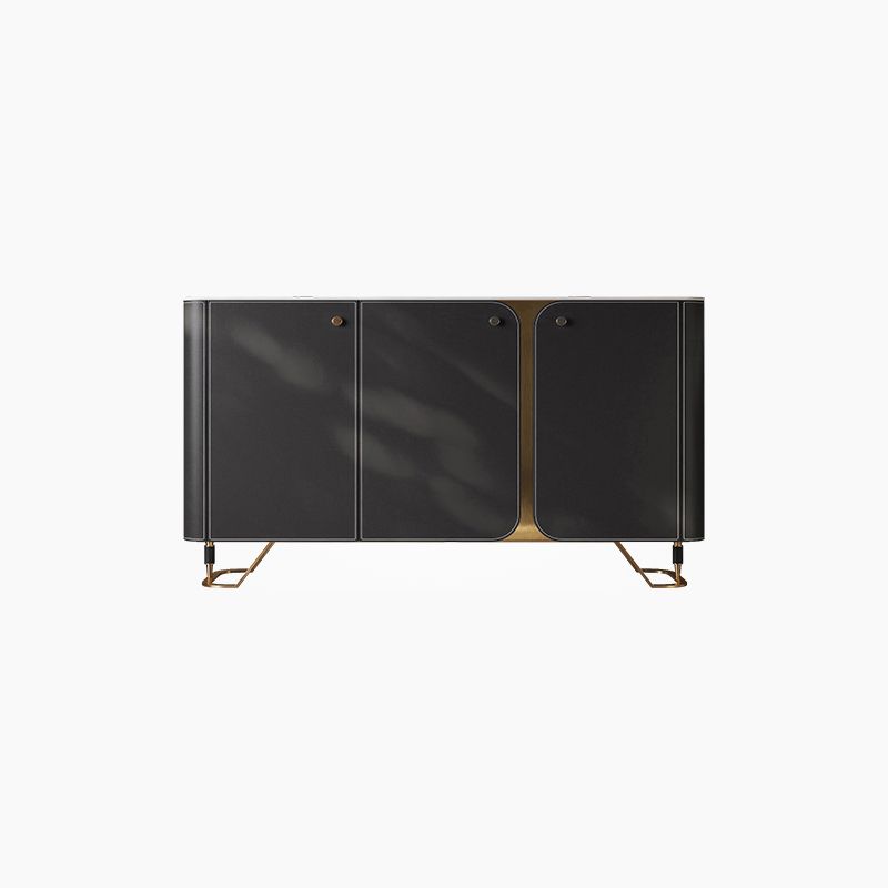 3 Doors Sideboard Buffet Contemporary Dining Server for Kitchen Clearhalo 'buffet_sideboard' 'Buffets & Sideboards' 'furn' 'furn_buffet_sideboard' 'Furniture' 'Kitchen & Dining Furniture' 1200x1200_2012d785-419c-4ca5-a39b-5504ea99891a