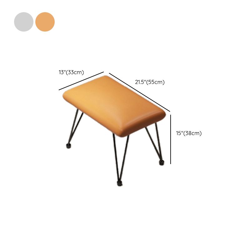 Modern Upholstered Rocker Chair Metal Frame Spindle Rocker Chair with Ottoman Clearhalo 'Chairs & Seating' 'furn' 'furn_rocking_chairs' 'Furniture' 'Living Room Furniture' 'Rocking Chairs' 'rocking_chairs' 1200x1200_20132752-7b23-4d77-9772-b3ba698a7b22