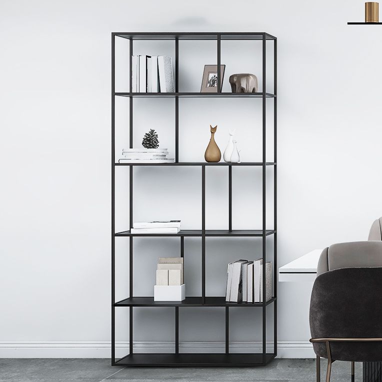 Büro Etagere Bücherregal Modernes Bücherregal mit Rechteckregalen