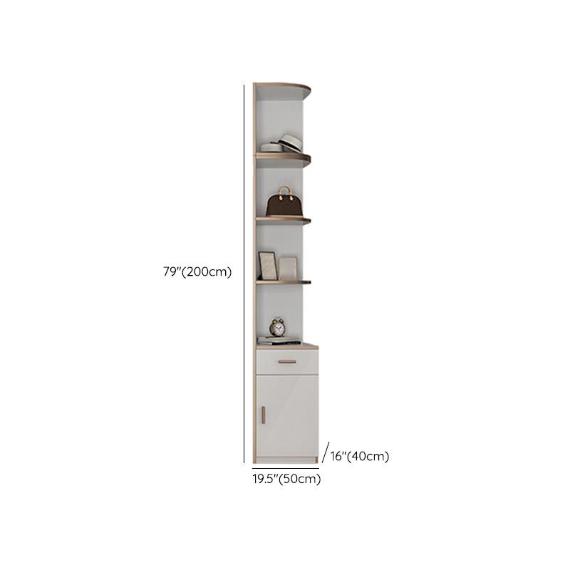 White Colour Wardrobe Armoire Contemporary Style Wooden Wardrobe Closet for Bedroom Clearhalo 'Armoires & Wardrobes' 'armoires_wardrobes' 'Bedroom Furniture' 'furn' 'furn_armoires_wardrobes' 'Furniture' 1200x1200_2016ad2e-b4c7-4658-a22e-780e346c1bc3