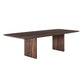 Solid Wood Modern Dining Table Rectangle Kitchen Furniture with Double Pedestal Base Clearhalo 'Dining Tables & Seating' 'Dining Tables' 'dining_table' 'furn' 'furn_dining_table' 'Furniture' 'furniture_dining_table' 'Kitchen & Dining Furniture' 'kitchen' 'kitchen_dining_table' 1200x1200_201773ad-e83b-4d03-b257-4d84a743affa