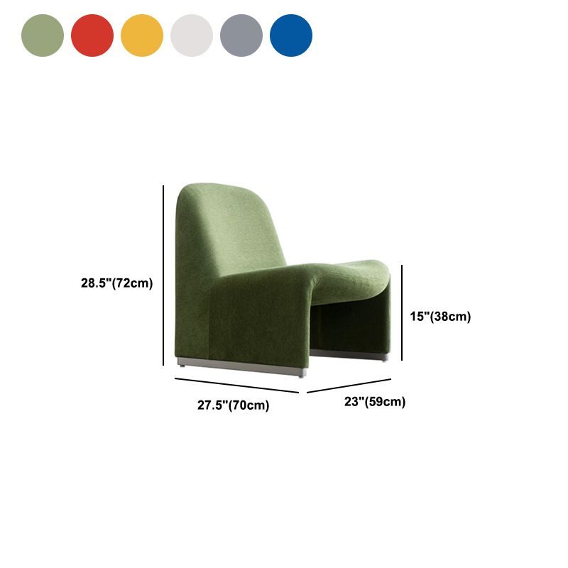 23.2"Wide Tight Back Armless Single Accent Chair for Apartment Clearhalo 'Accent Chairs' 'accent_chairs' 'Chairs & Seating' 'furn' 'furn_accent_chairs' 'Furniture' 'Living Room Furniture' 1200x1200_20198c79-5eb8-40d1-8dc6-4765c511e396