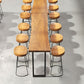 Modern 1/4/7 Pieces Bar Table Set Rectangle Pine Wood Counter Table with Stools for Cafe Clearhalo 'Bar Furniture' 'furn' 'furn_home_bar_bar_sets' 'Furniture' 'Home Bars & Bar Sets' 'home_bar_bar_sets' 'Kitchen & Dining Furniture' 1200x1200_2019ed86-d4ce-4609-9c6c-ff0db3139ccc