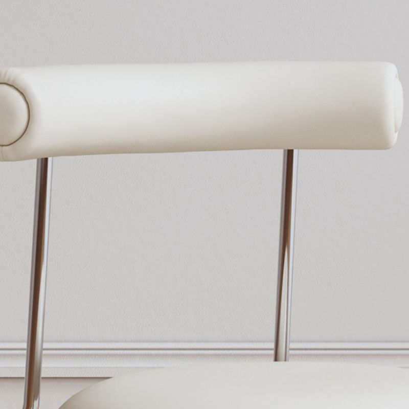 Sedia da pranzo senza braccio contemporanea casa in argento sedia da pranzo