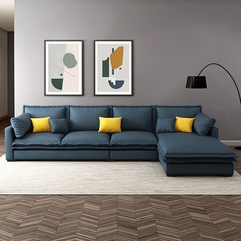 Sezioni cuscinetti posteriori a filo con braccio quadrato, 127,95 "L per soggiorno