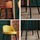 Modern Milk Tea Shop Low Back Stool Matte Finish Leather Barstool Clearhalo 'Bar Furniture' 'Bar Stools' 'bar_stools' 'furn' 'furn_bar_stools' 'Furniture' 'furniture_bar_stools' 'Kitchen & Dining Furniture' 1200x1200_20206a8b-4b60-45ea-b53e-b1457e288c30