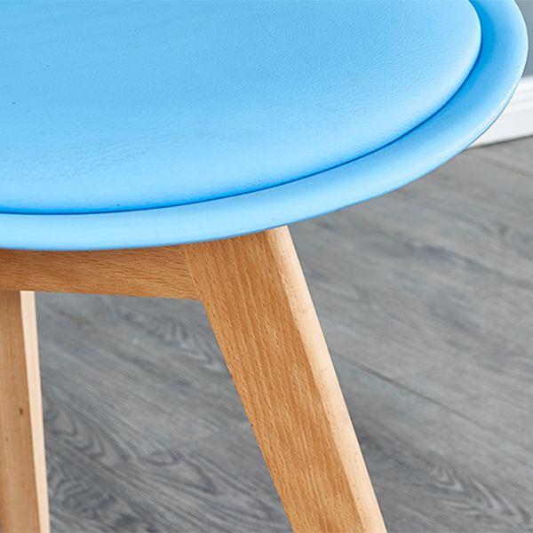 Leather Scandinavian Home Side Chair Matte Finish Parsons Dining Chair (Set of 4) Clearhalo ' kitchen&dining_furn' 'Dining Chairs' 'Dining Tables & Seating' 'dining_chair' 'Furniture' 'furniture_dining_chair' 'Kitchen & Dining Furniture' 'kitchen' 1200x1200_2021436f-0d68-43ec-883d-0a32c4e6ca39